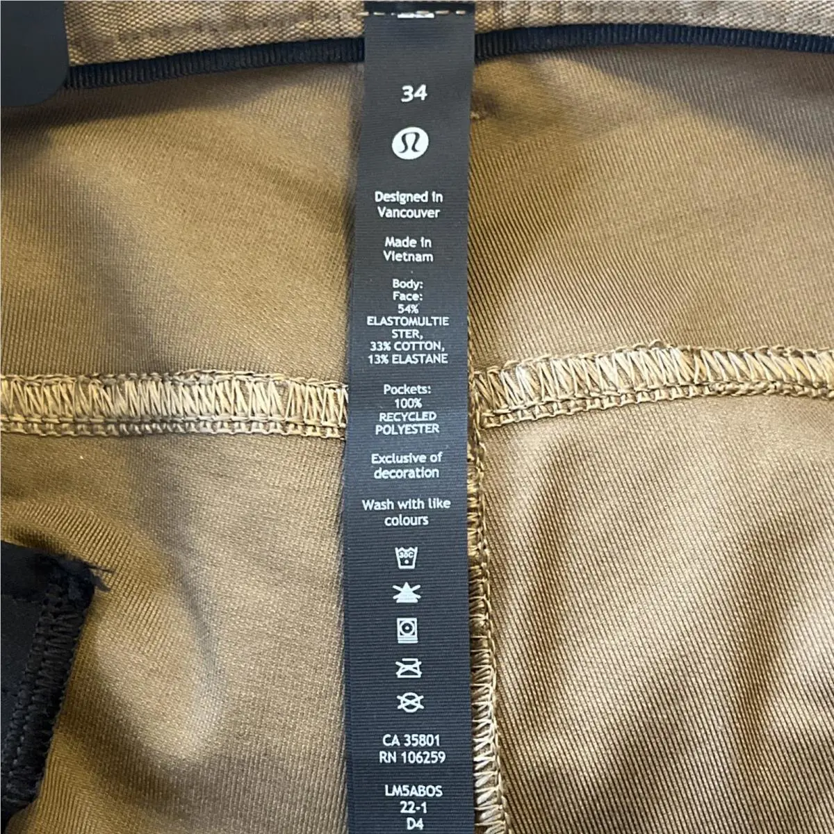 Lululemon clothing - Lululemon ABC - ABC - Artifact (UPC: 000142155156) 7