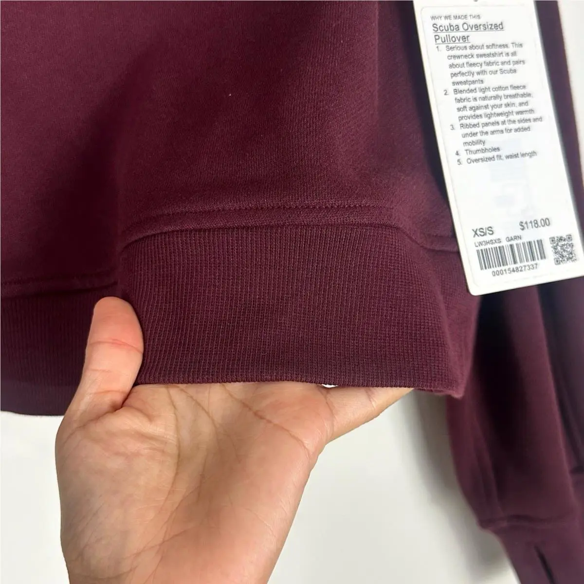 Lululemon clothing - Garnet 3