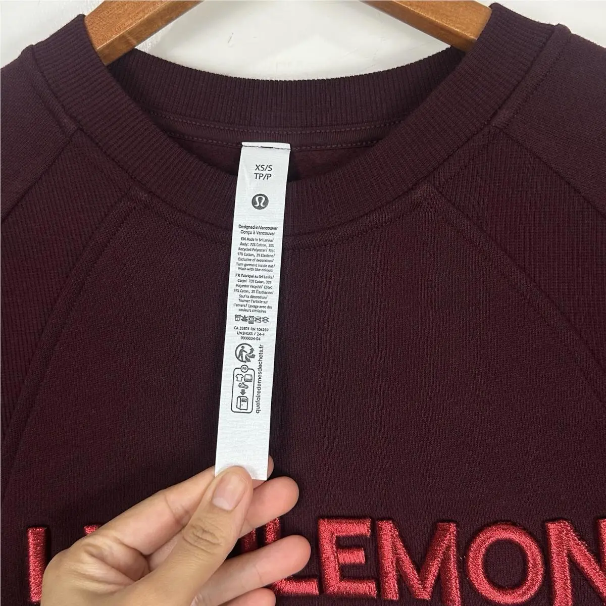Lululemon clothing - Garnet 2
