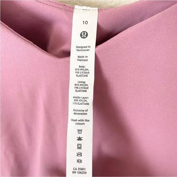 Lululemon clothing - Pink 1