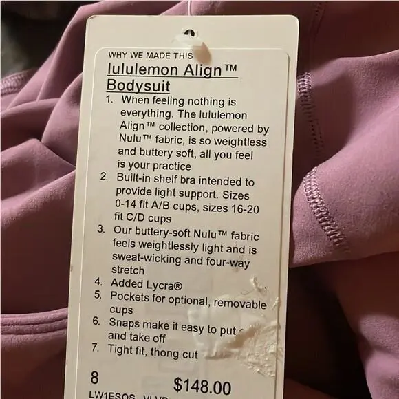 Lululemon clothing - Pink 4