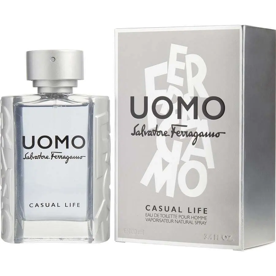 Salvatore Ferragamo Uomo Casual Life Edt Spray 3.4oz For Men