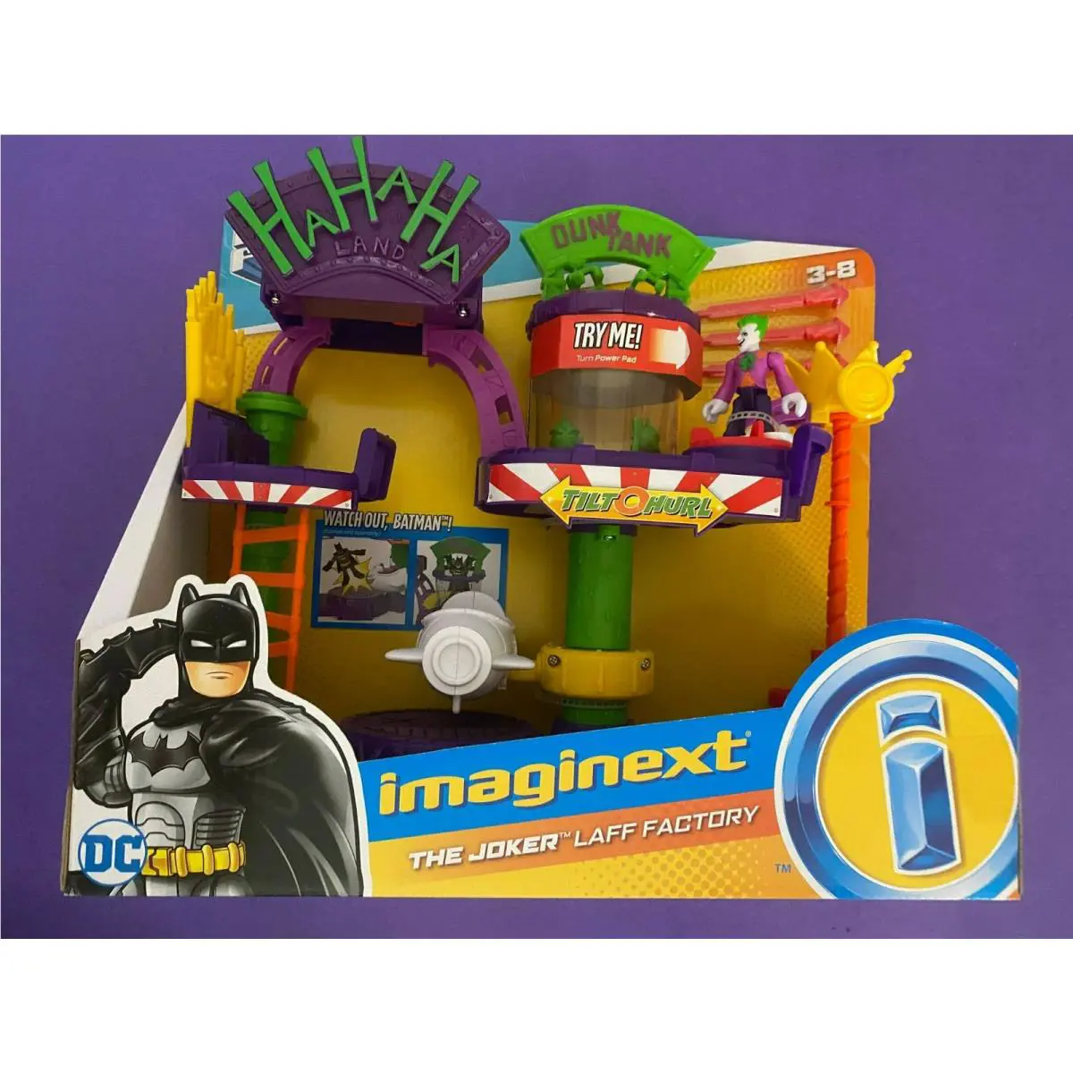 Fisher Price Imaginext DC Super Friends Joker Playset - Villain From Batman