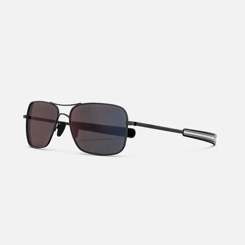 Randolph X Shelby Archer 59MM Black Chrome Apex Gray - AR030 Semi-polarized