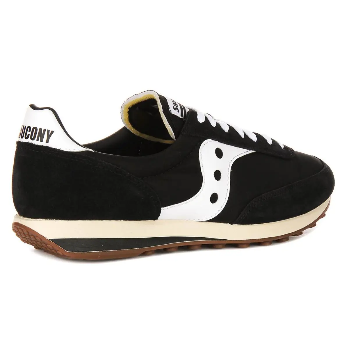 Saucony shoes - Black White 1