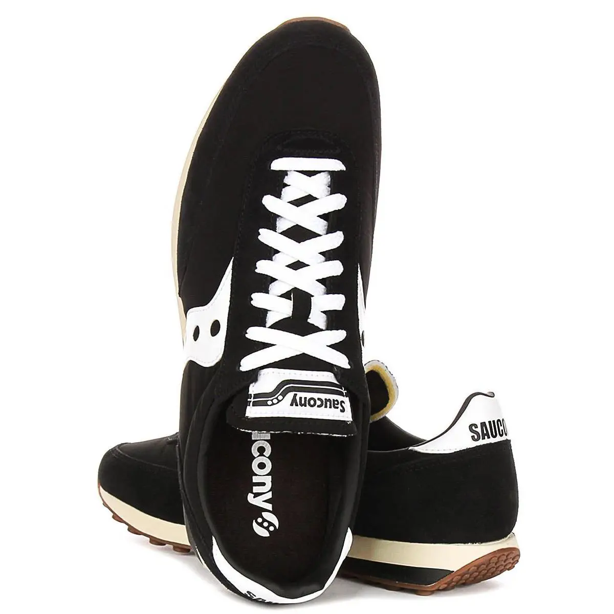 Saucony shoes - Black White 2
