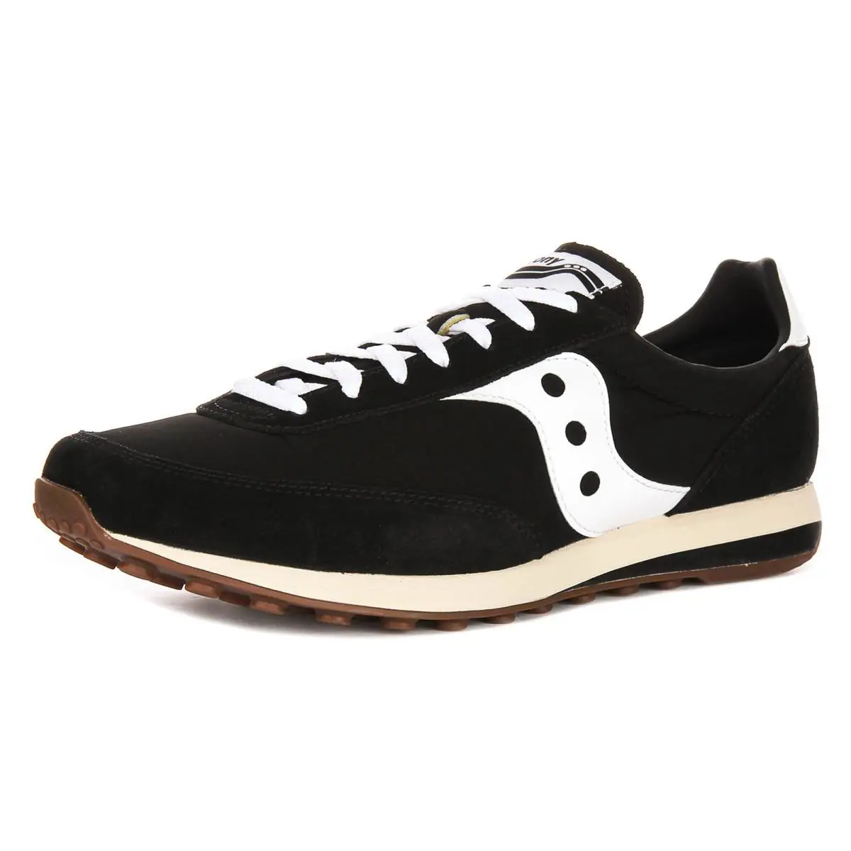 Saucony shoes - Black White 4