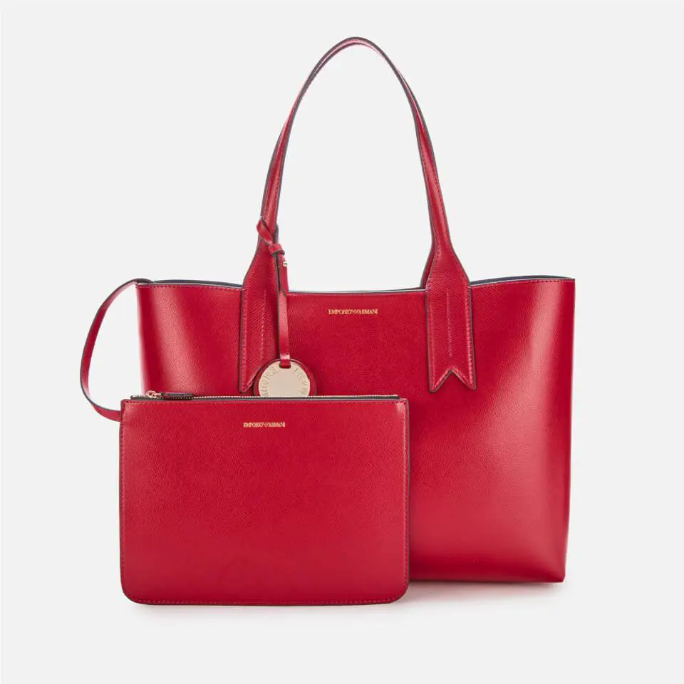 Emporio Armani Womens Bag Shopping Bag L Minidollaro Ruby