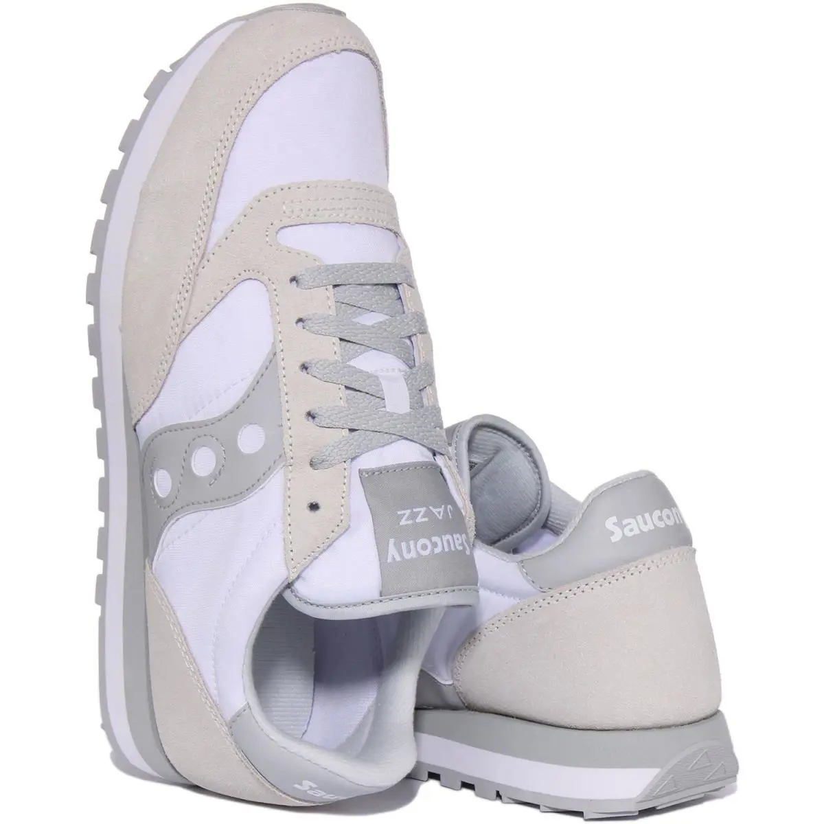 Saucony shoes - WHITE GREY 2