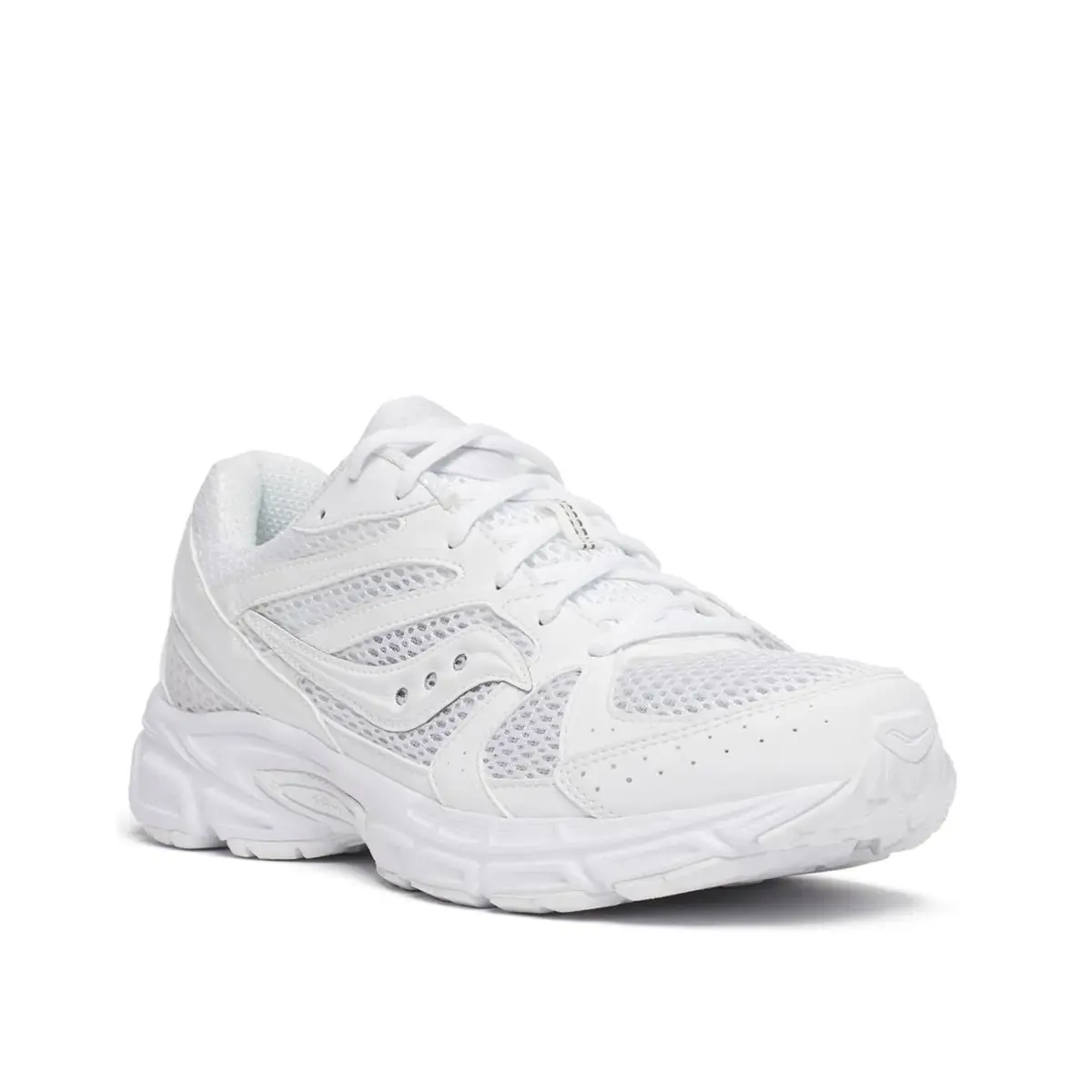 Woman`s Athleisure Saucony Ride Millennium Sneaker - White
