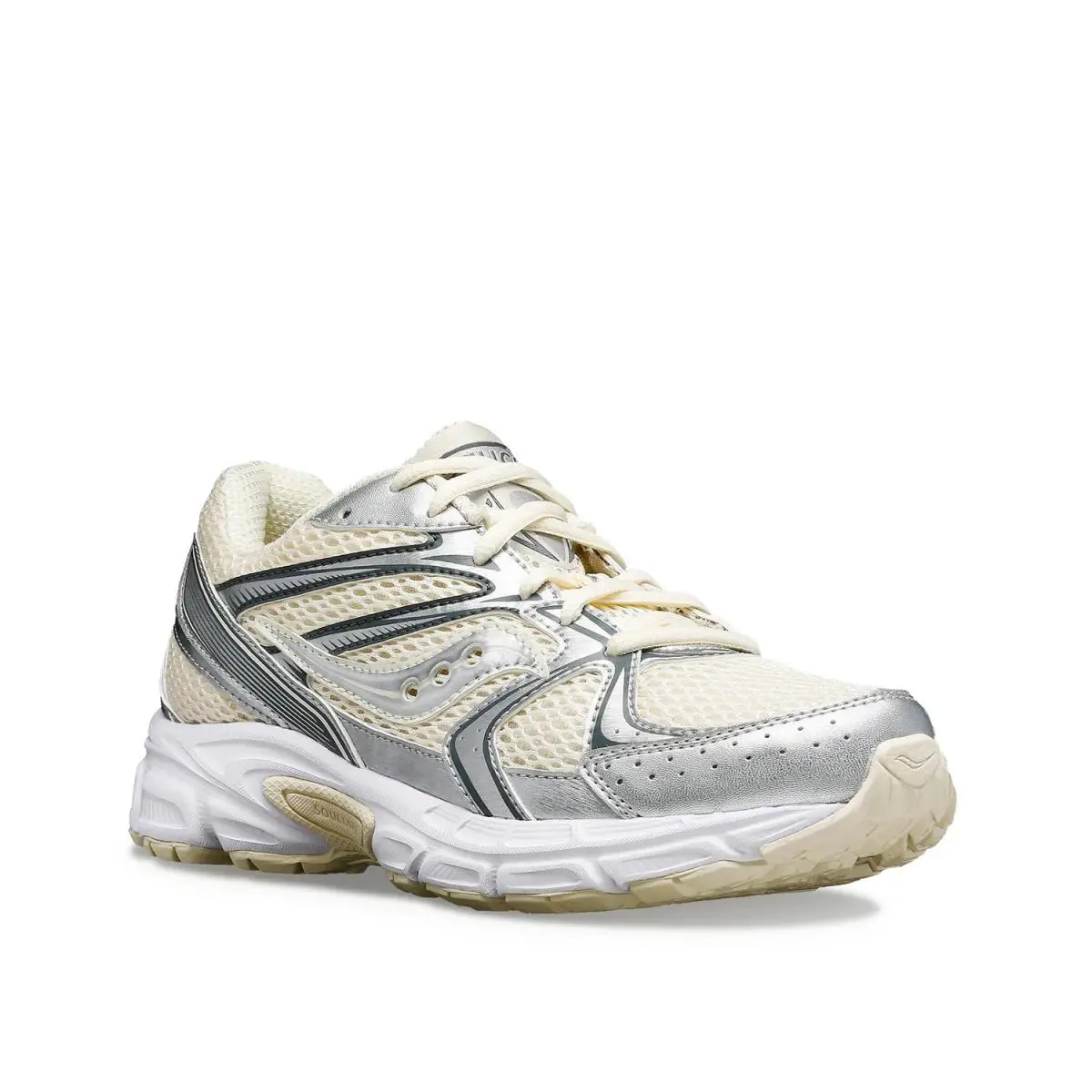 Saucony shoes - Cream/Silver 6