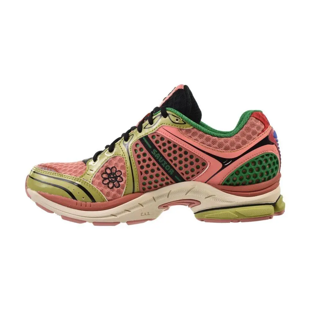 Saucony shoes - Peach/Leaf 2