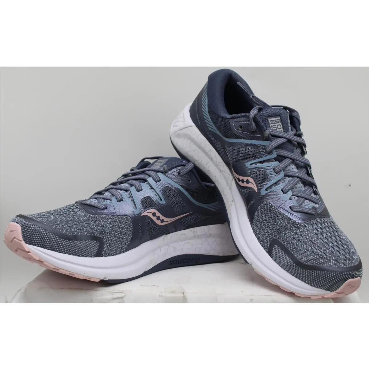 Saucony shoes - SAUCONY OMNI ISO 2 - OMNI ISO - 1012560GCNB - GRAY/SOFT PINK 2