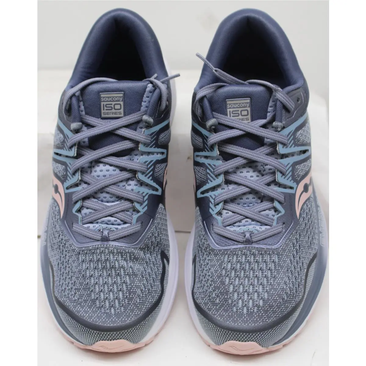 Saucony shoes - SAUCONY OMNI ISO 2 - OMNI ISO - 1012560GCNB - GRAY/SOFT PINK 4