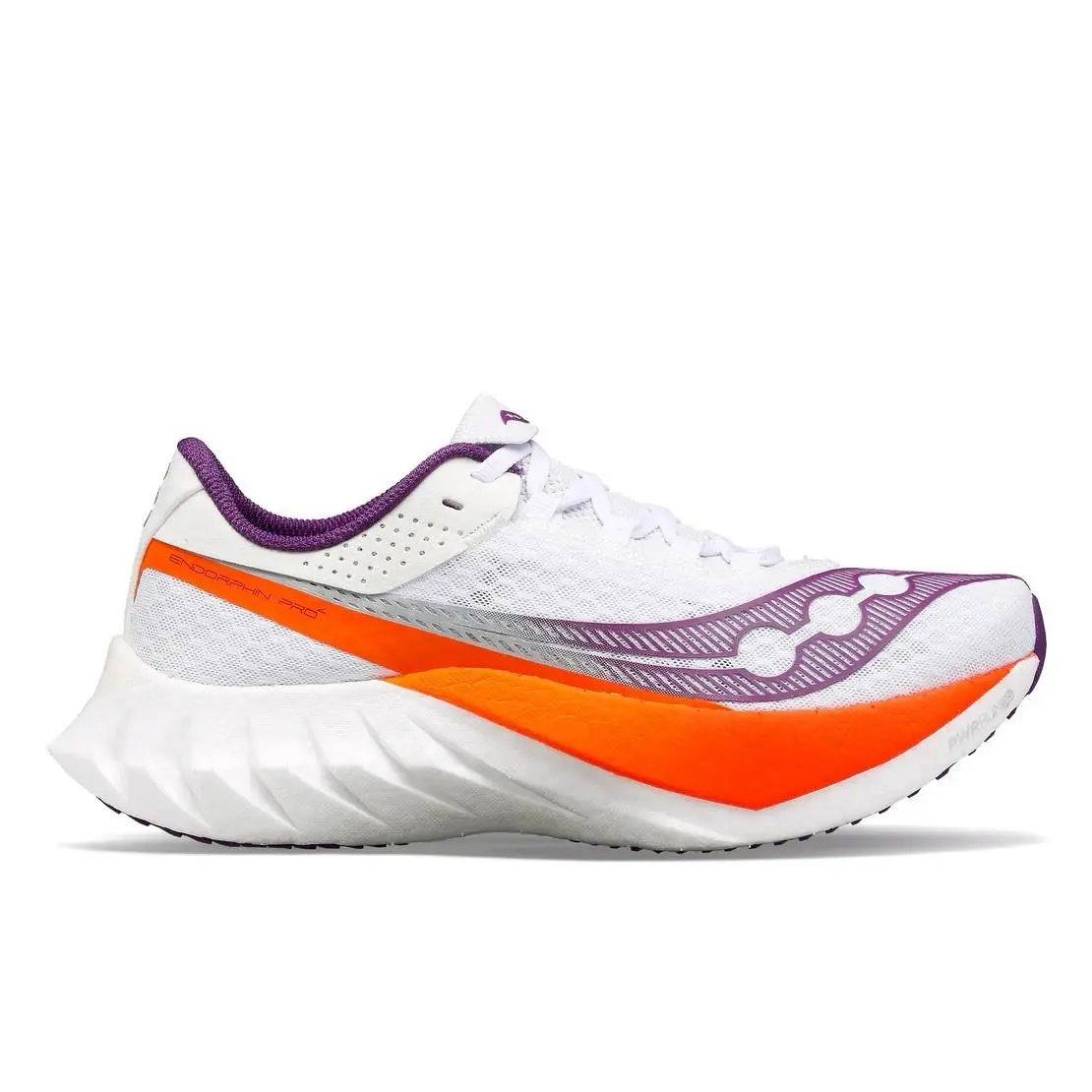 Saucony Endorphin Pro 4 Sneaker White Violet S10939-129 Women Running Shoes Sz 6 - White
