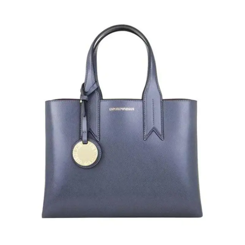 Emporio Armani Womens Bag Anthracite/grape MA Tote