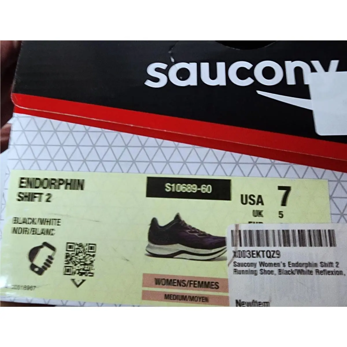 Saucony shoes - Saucony Endorphin 2 - Endorphin - S10689-60 - Black/White 3