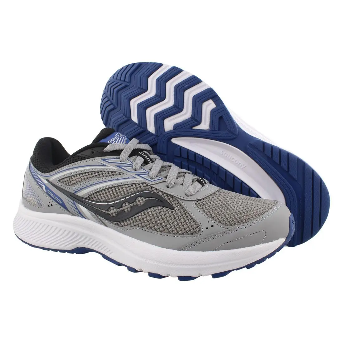Saucony Cohesion 14 Mens Shoes Size 14 Color: Grey/blue