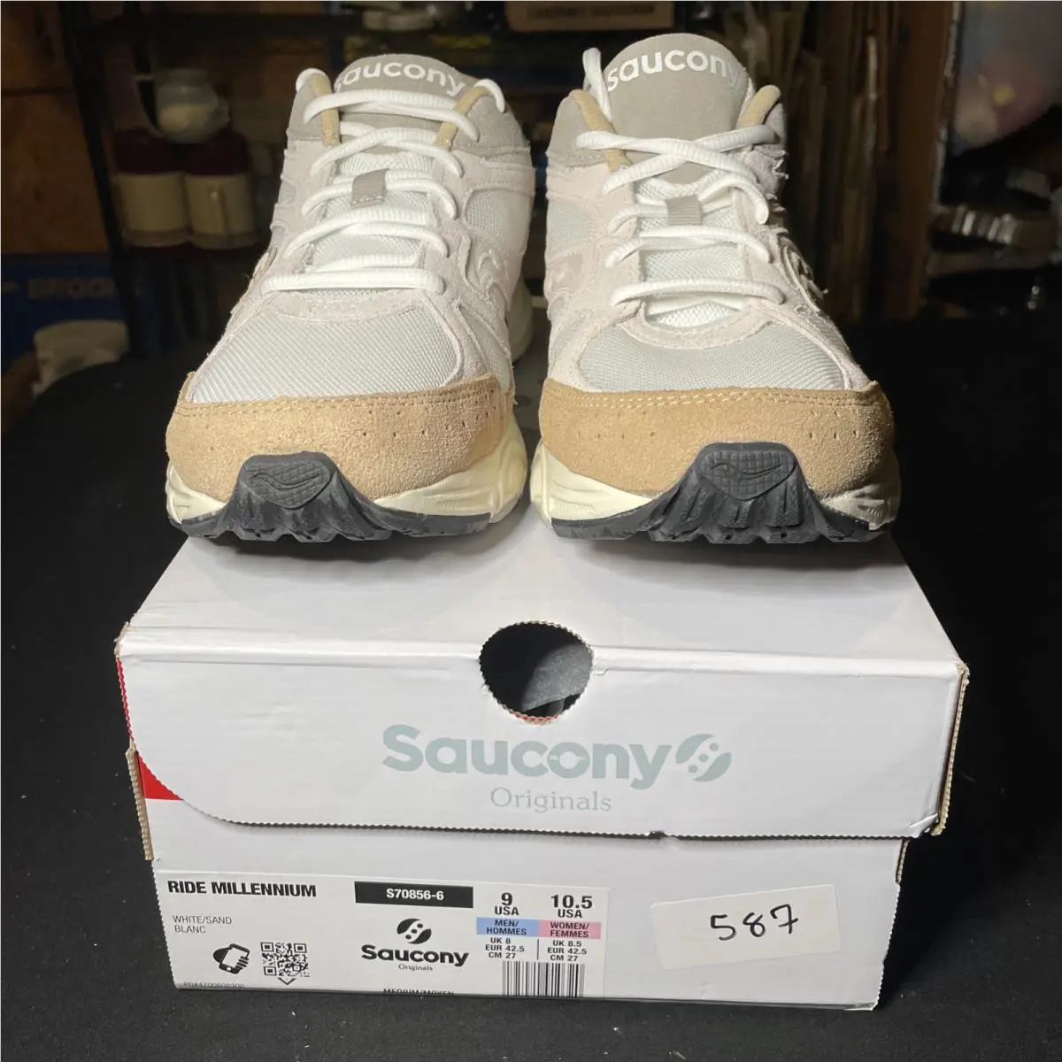Saucony shoes - Saucony Grid Ride Millennium - Grid Ride Millennium - S70856-6 - Ivory 0