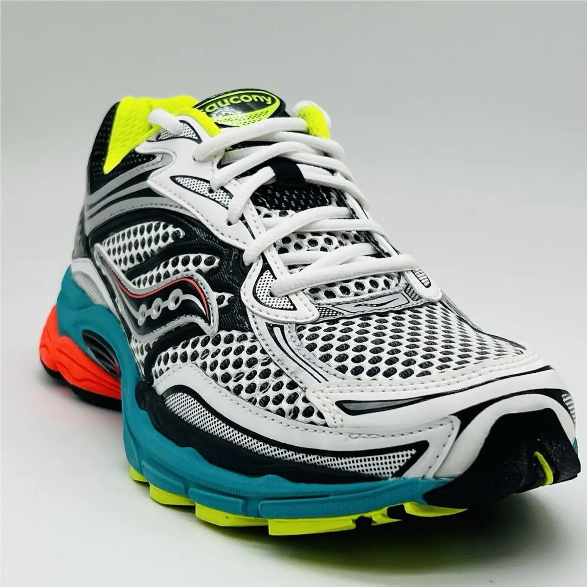 Saucony Progrid Omni 9 Multicolor Silver White S70739 27 Mens Size 9.5 Shoe