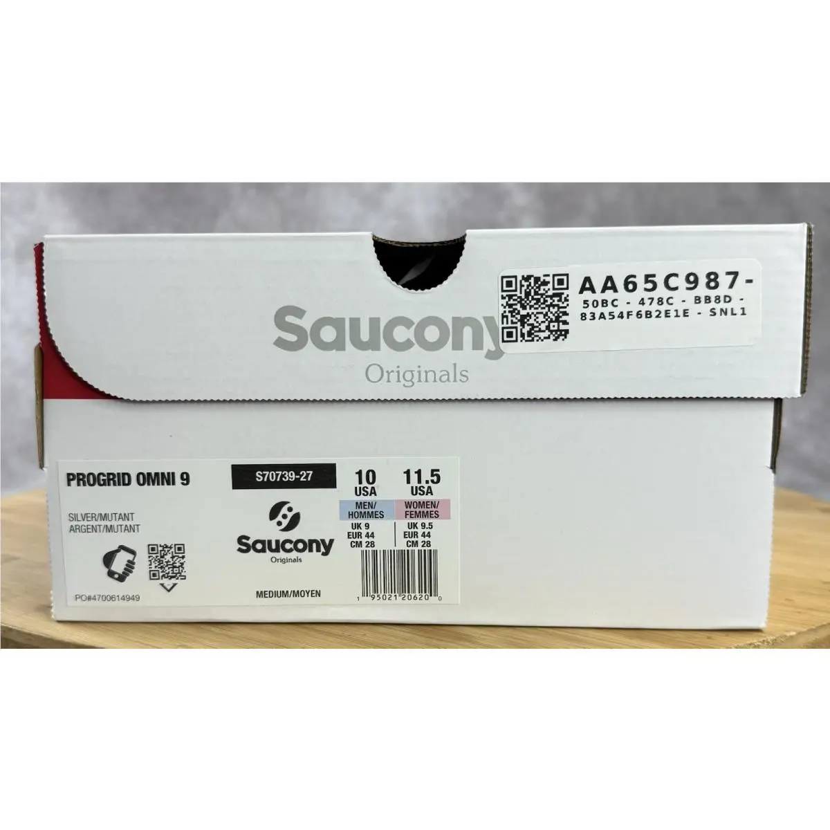 Saucony shoes - Saucony Progrid Omni 9 - Progrid Omni - S70739-27 - Silver (UPC: 195019124394) 7