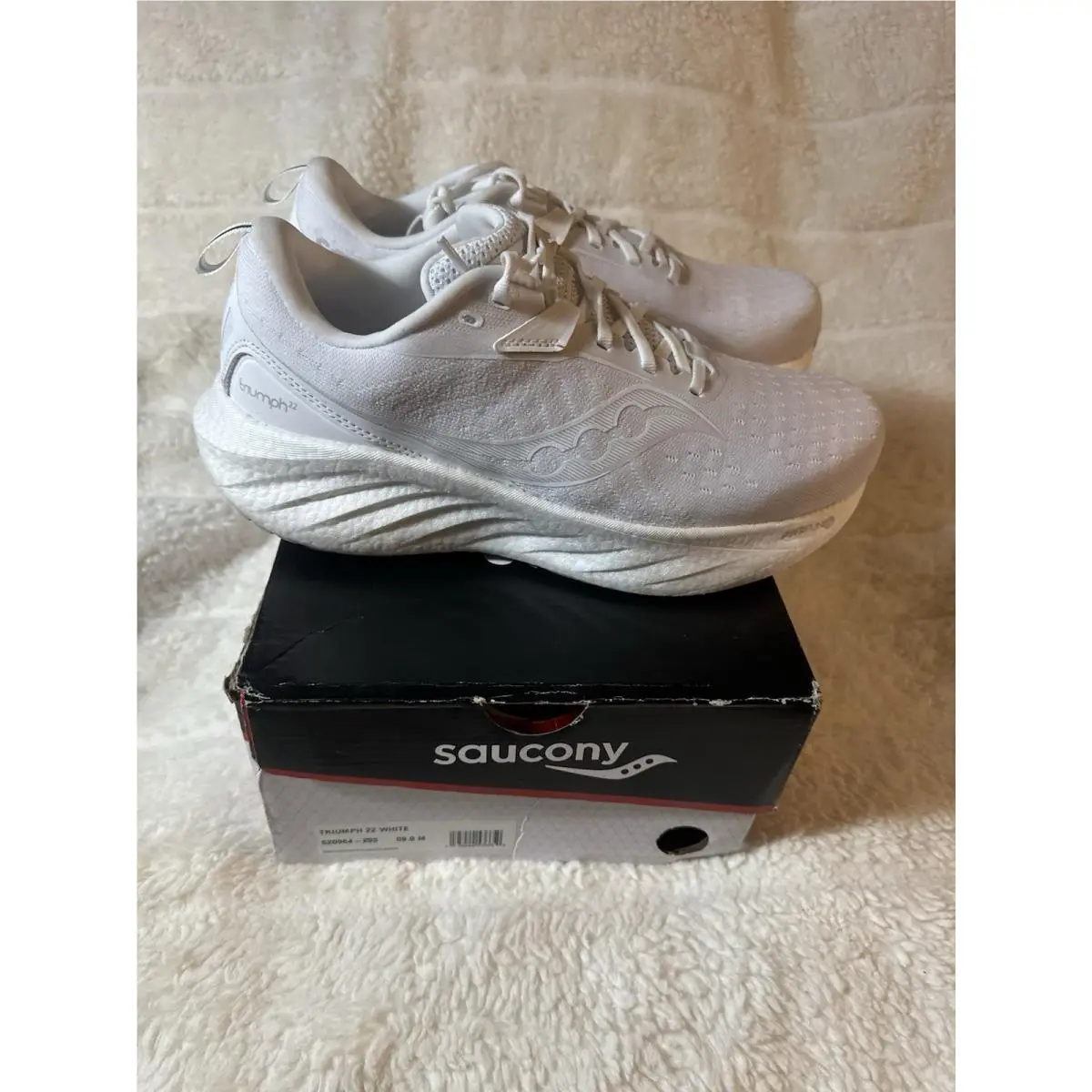 Saucony shoes - Saucony Triumph 22 - Triumph - S20964-203 - White (UPC: 195020536728) 3