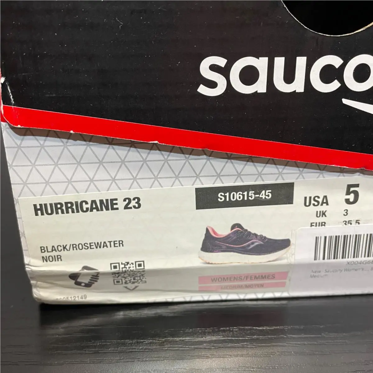 Saucony shoes - Saucony Hurricane 23 - Hurricane - S10615-45 - Black 10