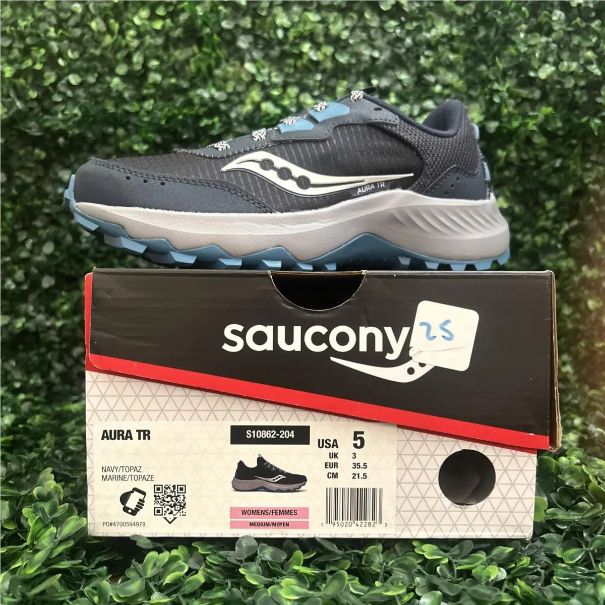 Saucony shoes - Saucony Aura TR - Aura - S10862-204 - Blue (UPC: 0195020422823) 5