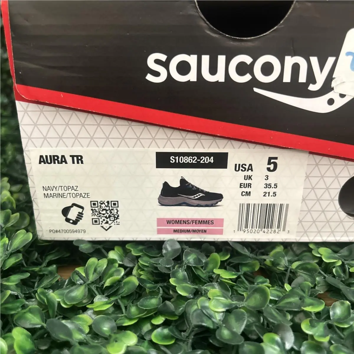Saucony shoes - Saucony Aura TR - Aura - S10862-204 - Blue (UPC: 0195020422823) 6