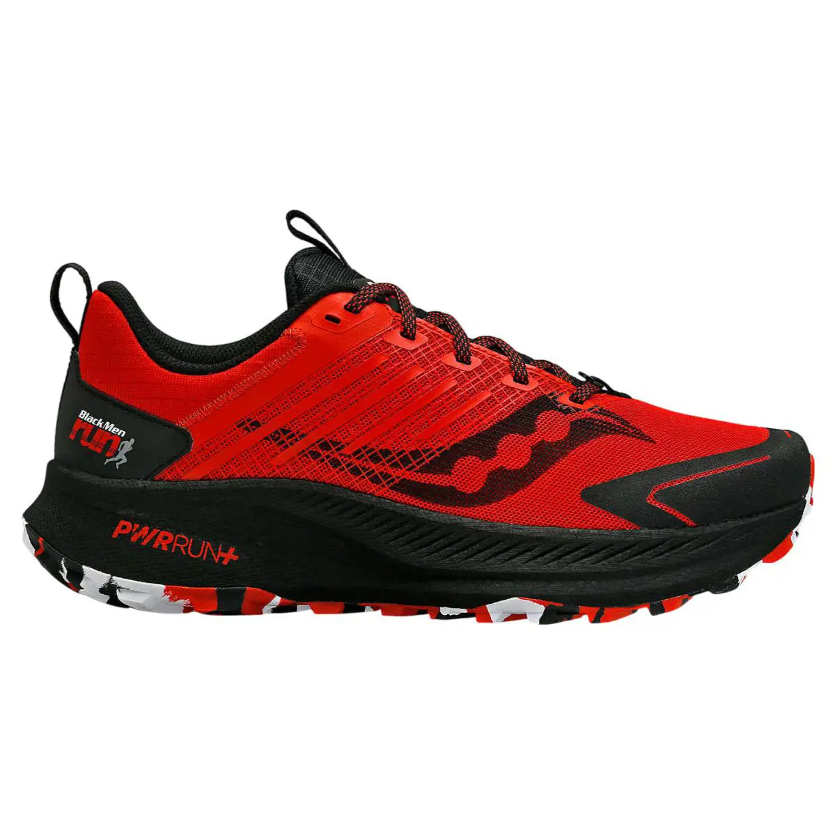Size 11 - Black Men Run x Saucony Ride TR2 Red Black - Red