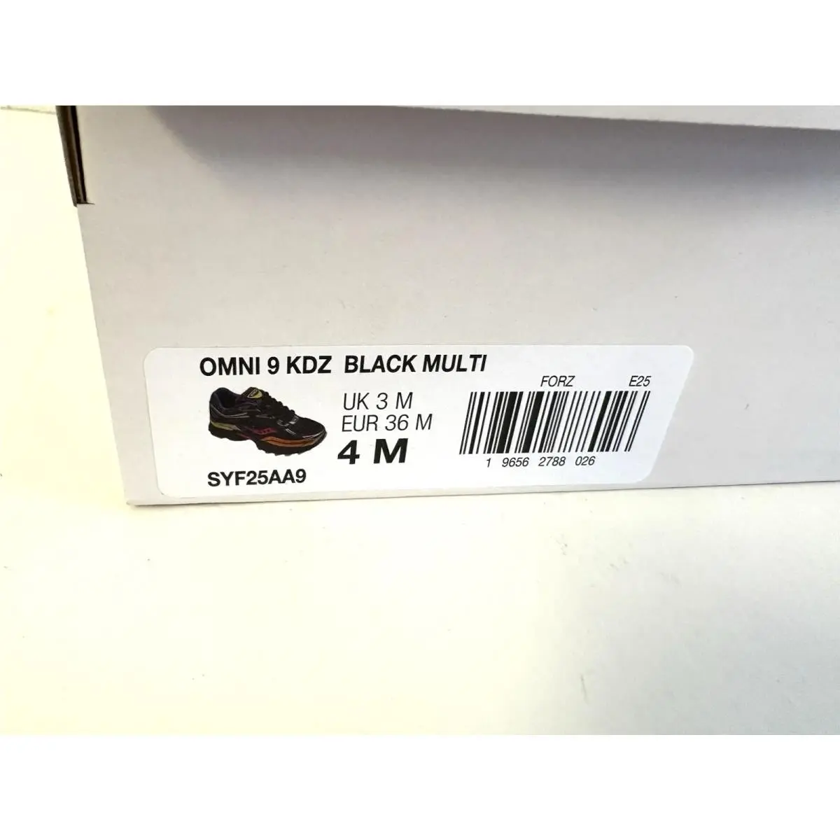 Saucony shoes - Saucony Omni 9 KDZ - Omni KDZ - Black 3