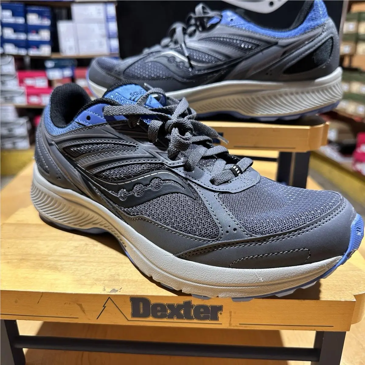 Saucony shoes - Saucony Cohesion 14 - Cohesion - S10633-4 - Black, Manufacturer: Charcoal/Jewel 0