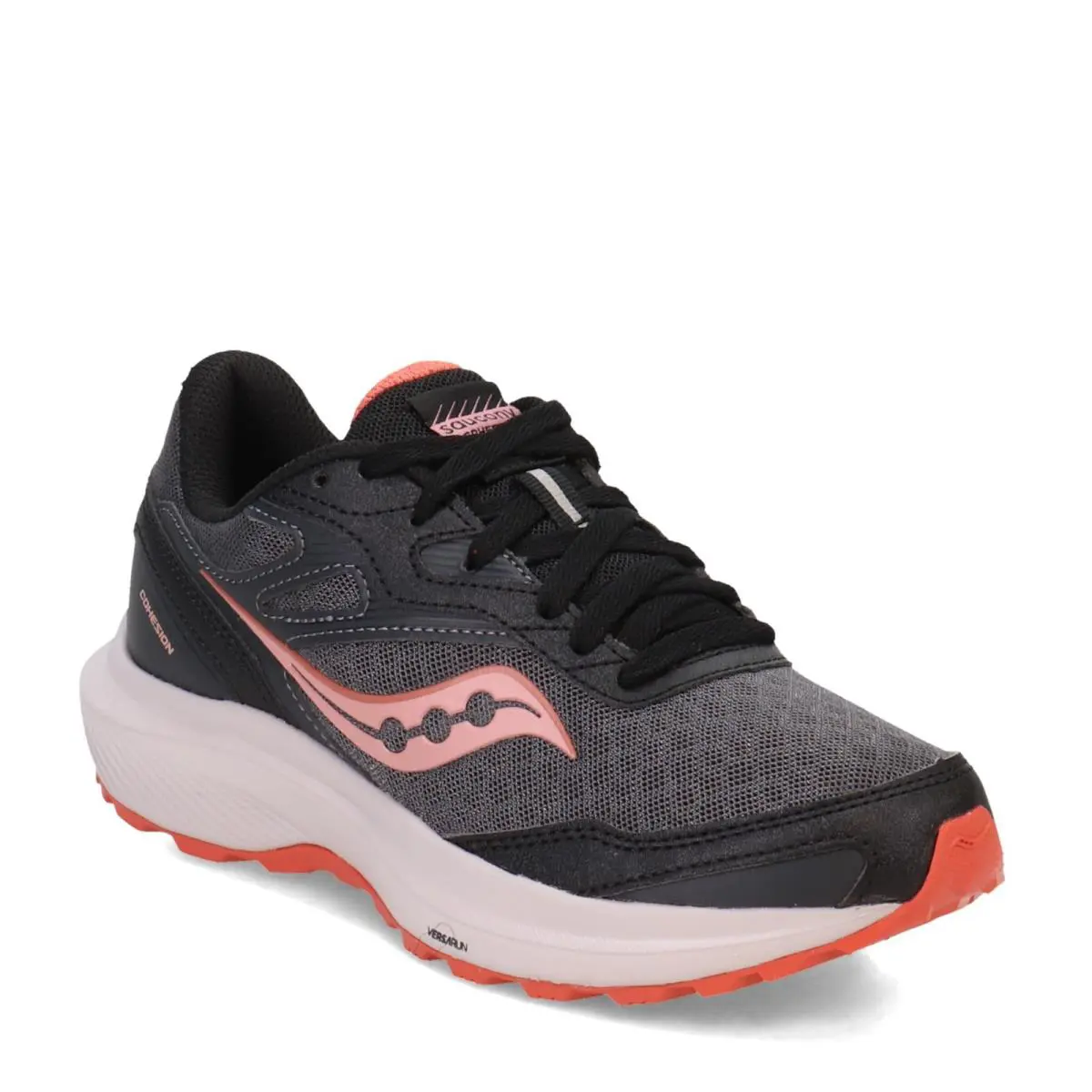 Saucony Women`s Cohesion TR16 Hiking Shoe Shadow/ember 8.5 Wide - Shadow/Ember