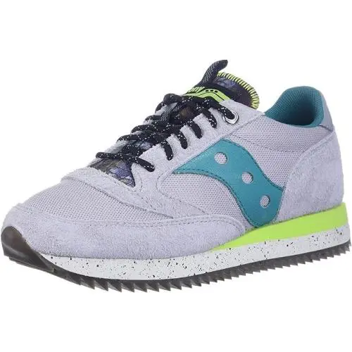 Saucony Jazz 81 Low Lace Men Trainer Sneaker Shoes Cream/green Beige Size 13