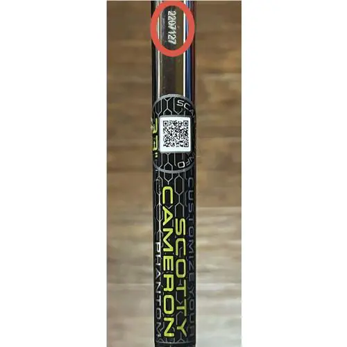 Scotty Cameron  - Phantom 5 - 2025 - Xtreme Dark Finish - DLC - Black, Lie Angle: Black 6