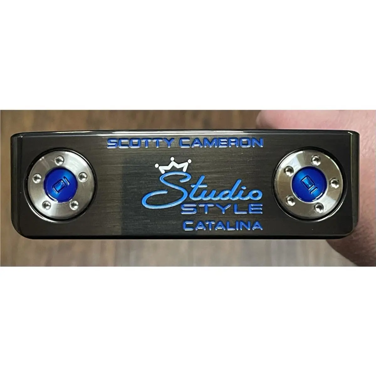 Scotty Cameron  - Studio Style Catalina - SCS - Xtreme Dark Finish - DLC - Blue, Lie Angle: Black 5