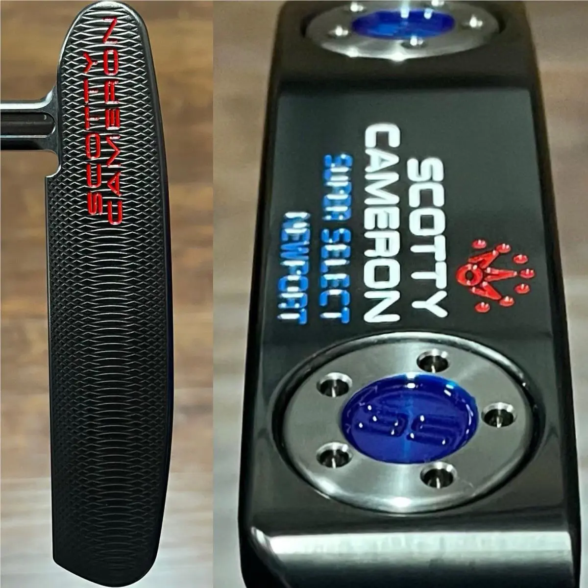 Scotty Cameron  - Super Select Newport - Xtreme Dark Finish - DLC - Multicolor, Lie Angle: Black 0