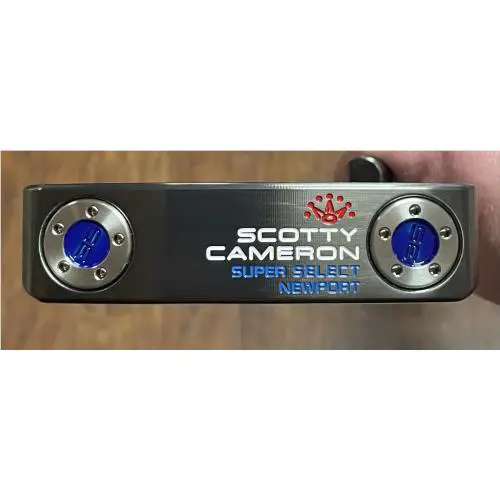 Scotty Cameron  - Super Select Newport - Xtreme Dark Finish - DLC - Multicolor, Lie Angle: Black 5