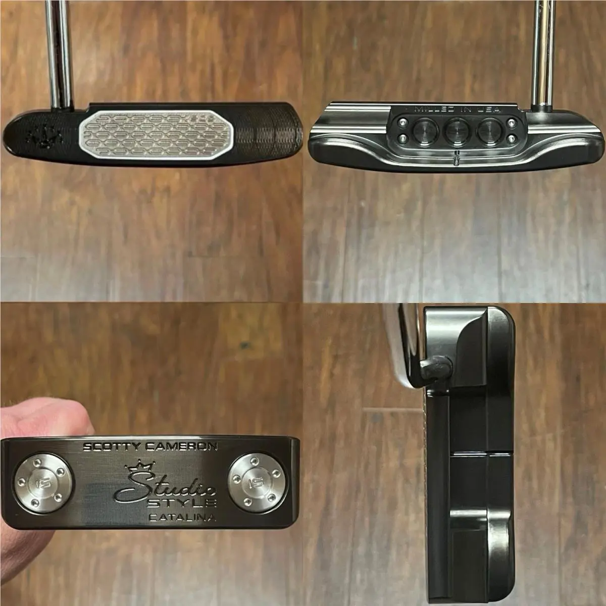 Scotty Cameron  - Studio Style Catalina - SCS - Xtreme Dark Finish - DLC - Black, Lie Angle: Black 0
