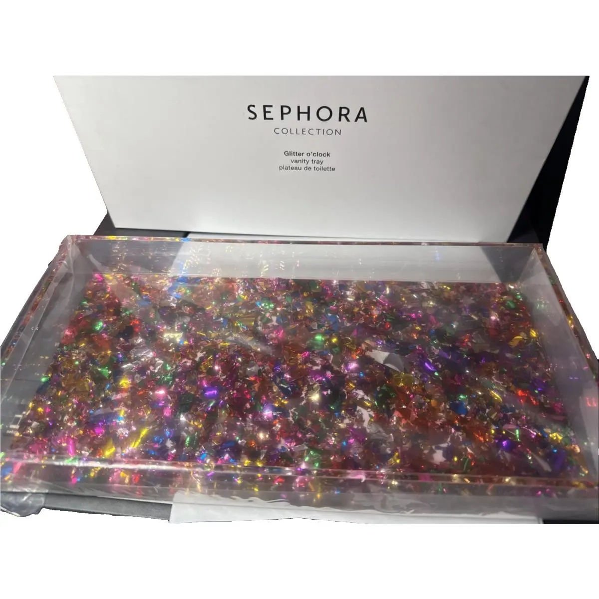 Collection Glitter o` Clock Vanity Tray Hard to Find Limited Edition by Sephora