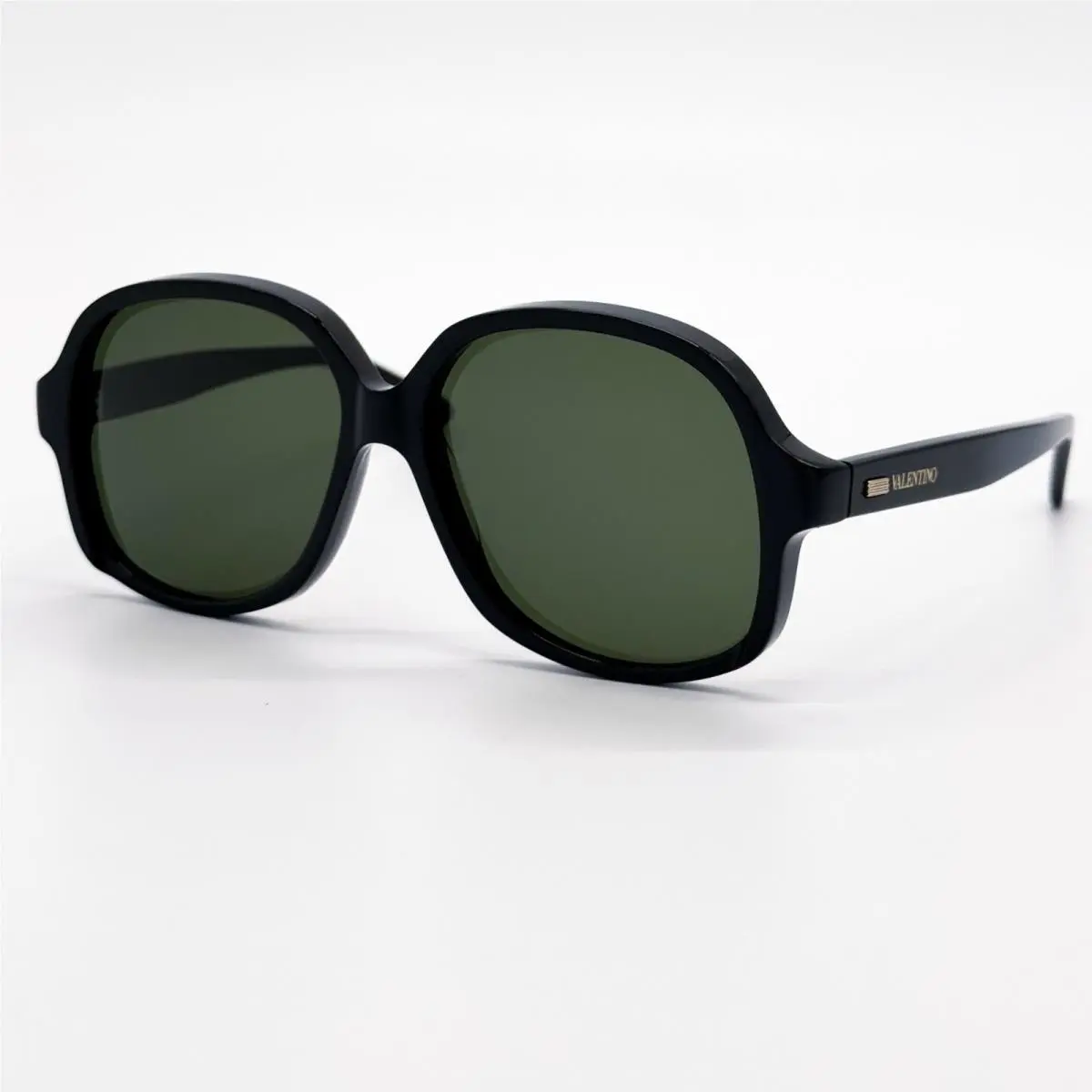 Valentino Sunglasses VLS-177A Black Green Women Eyewear