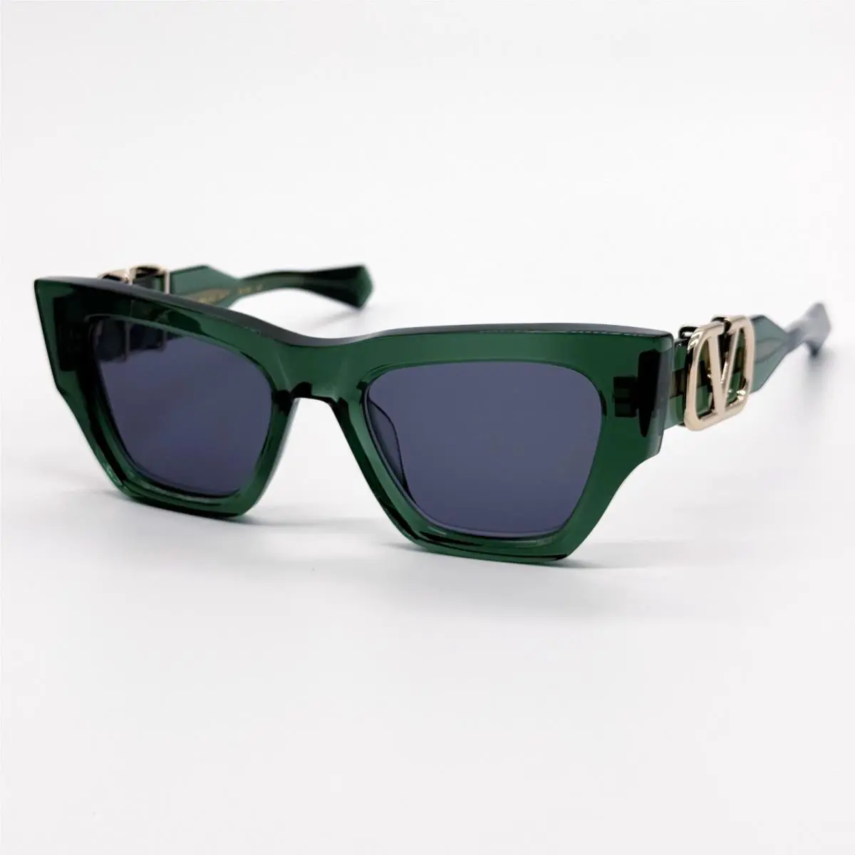 Valentino Sunglasses VLS-166D Green Women Cat Eye Eyewear
