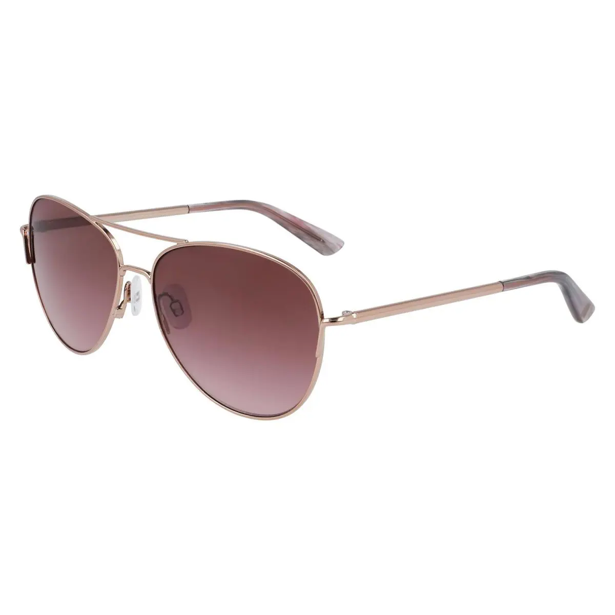 Anne Klein AK7070 Sunglasses 780 Rose Gold