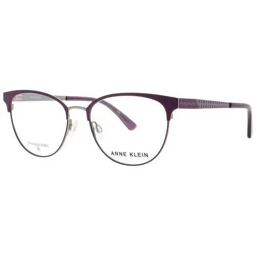 Anne Klein Ak5110-501-53 Eyeglasses Eye Glasses 501 53mm Unisex Plum