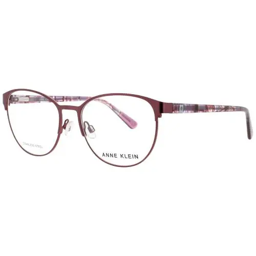 Anne Klein Ak5097-500-53 Eyeglasses Eye Glasses 500 53mm Unisex Plum