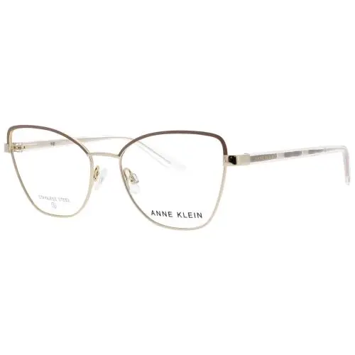 Ak5112-710-51 Eyeglasses Eye Glasses 710 51mm Unisex Gold by Anne Klein
