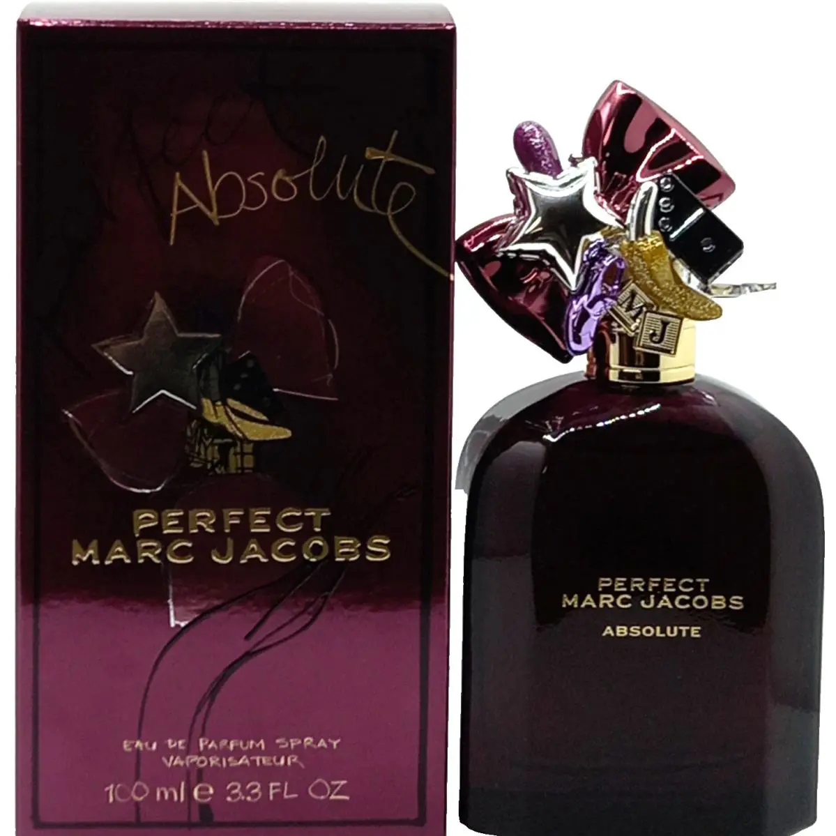 Marc Jacobs Perfect Absolute Eau DE Parfum Spray Unisex 3.3 Oz / 100ml
