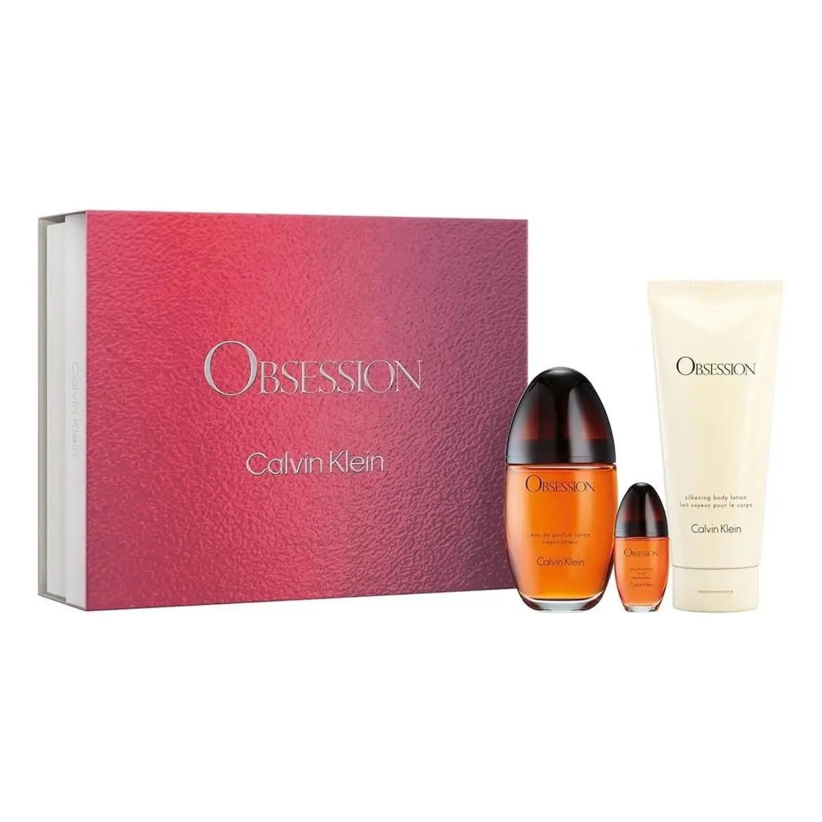 Calvin Klein Obsession 3 Piece Eau de Parfum Gift Set For Women