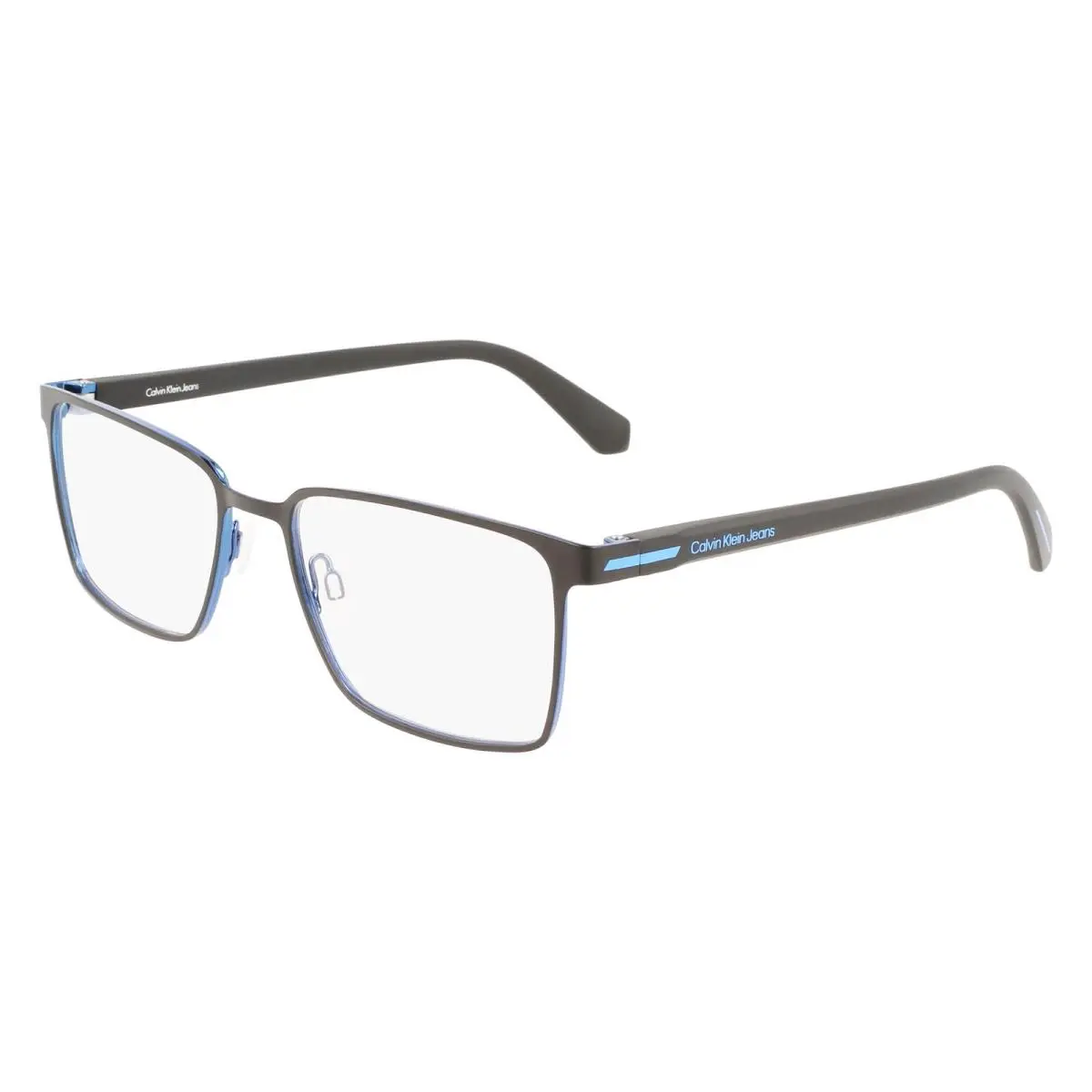 Calvin Klein Jeans Ckj 22207 Matte Black 002 Size 55 Eyeglasses - Frame: Multicolor