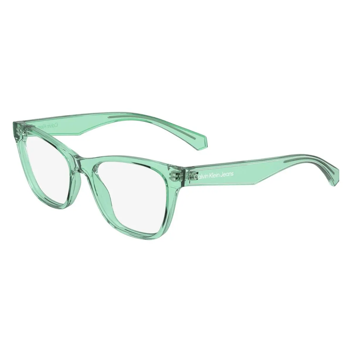 Calvin Klein Jeans Ckj 24304 Green 300 Size 47 Eyeglasses